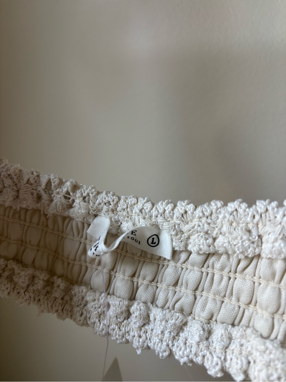 12th Tribe White Crochet Mini Dress - Picture 9 of 11